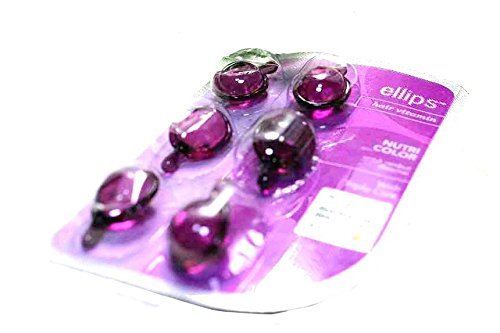 Amazon | エリプス ヘアービタミン 6粒入 5シートセット ピンク